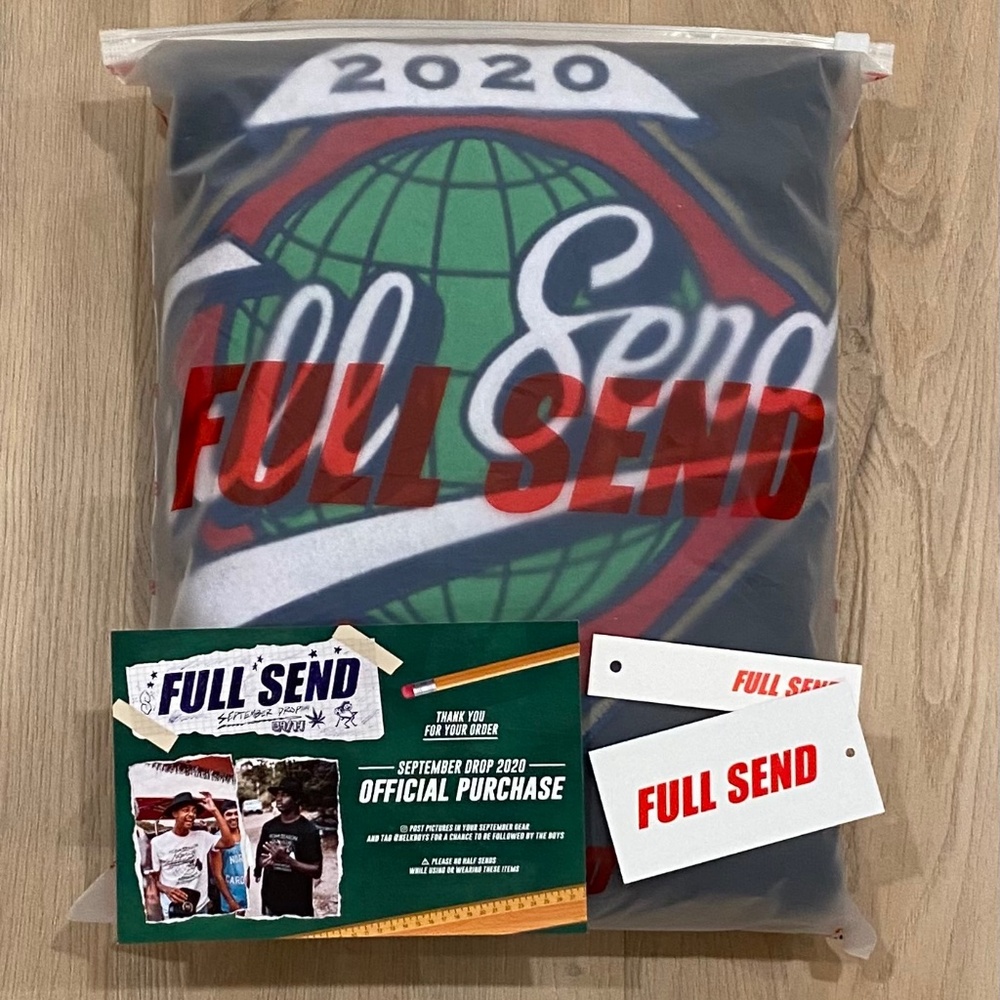 FULL SEND BASEBALL HOODIE 2020